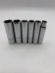 Proto Challenger Socket Lot 6 Pc 1/4" Drive Sae Deep Well Point Usa. Fixed Price $15.29.