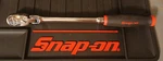 *new* Snap On FHLF80A 3/8" Flex Head Red Soft Grip Ratchet. Fixed Price $175.00.