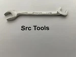 Snap-on Tools Usa New 11/16" Sae 4 Way Open End Angle Head Chrome Wrench VS22B. Fixed Price $69.95.
