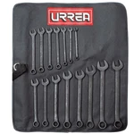 Urrea 1200FB Sae Point Black Oxide Combination Wrench Set 15 Pieces. Fixed Price $204.59.
