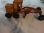 Vintage Tonka Road Grader Pressed Steel Toy State Highway Dept Rust Patina Const. Fixed Price $55.00.