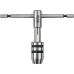 Mitutoyo 985-147 T-handle Tap Wrench: 1/4" Capacity, 3-1/2" Overall Length. Fixed Price $18.37.