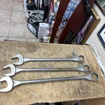 Vintage Rare Snap Tools Industrial Jumbo Open End Combination Wrench Set Usa. Fixed Price $480.66.