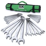 Sk Combination Wrench Set, Metric 6 To 32MM, 22-PIECE, Black & Green. Fixed Price $202.61.