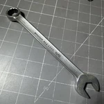 Wright 11/16" Wrench 1122 Usa Combination Point Satin Chrome Sae Vintage. Fixed Price $12.75.