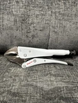 Snap-on 7" Curved Jaw With Cutter Locking Pliers LP10WR Brand New Made Spain. Fixed Price $62.00.