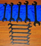 Martin BOB11K Pcs Angled Wrench Set Black Finish Sae 3/8" To 1" Made Usa. Fixed Price $299.95.