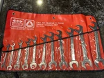 Utica Bonney B80748 11 Pc Sae Way Angle Open End Wrench Set Usa Roll. Fixed Price $399.99.