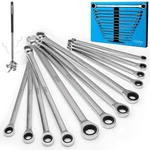 Disen 12 + Pcs Extra Long Ratchet Wrench Set, Metric 8-22MM Double Box End .... Fixed Price $111.29.