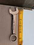 Snap-on OX122B Pt Stubby Combination Chrome Wrench 11/16IN.. Fixed Price $26.36.