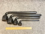 Armstrong Socket Wrench 4 Pc Long Offset Handle 6 Point Truck Tractor Usa. Fixed Price $53.00.