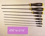 Bondhus Ball Driver Extra Long Hex Allen Key Individual And Sets. Plus Magnet. Fixed Price $139.95.