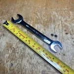 Armstrong 9/16" 1/2" Open End Wrench Chrome Free Shipping!! Model 26-067. Fixed Price $11.99.