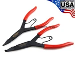 Wilde 9 Right Angle & Straight Lock Ring Plier Set Snap Retaining Black Oxide. Fixed Price $44.99.