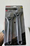Regal 67260 2PC Adjustable Wrench Set 10 & 12IN Carbon Steel Metric -new. Fixed Price $24.00.