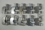 Lot Of 10 Globe Steel Heavy Duty C-clamps 200 Series 6"IP Max 3/4" Rod. Fixed Price $39.00.