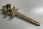Vestil Model Bnw-bx-w Bonze Alloy Non-sparking Straight Drum Bung Nut Wrench. Fixed Price $69.00.