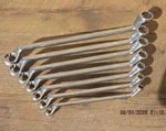Wurth Metric 8MM - 22MM 7 Pc 12 Point Double Box End Offset Wrench Germany. Fixed Price $249.89.