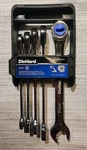 Die Hard 10MM- 15MM Piece Universal Ratcheting Wrench Set, Sae DHP55121,NEW. Fixed Price $25.00.