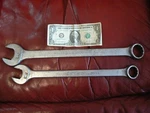 2 Vintage Challenger Combination Wrenches 1-1/4 #6164, 1-1/16 #6134 Usa Made. Fixed Price $24.99.