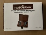 Paramount 7 Piece Ratcheting Combo Wrench Set: High Polish, 3/8" -3/4 New!. Fixed Price $55.00.