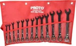 Proto JSCVM-13S Black Chrome Piece Metric Combination Wrench Set, 7MM 19MM. Fixed Price $573.88.
