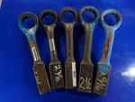 Lot 5 Wright & Armstrong Offset Striking Wrenches 2-1/8 2-9/16 Usa. Fixed Price $269.23.