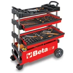 Beta C27S-R Tool Trolley, 3 Drawer, Red, Sheet Metal, In X 12. Fixed Price $687.99.