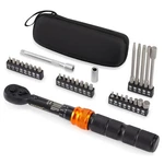 Waxtron Bike Torque Wrench Set, 1/4 Inch Drive 2-20 Nm, 32-PIECE Kit, Carbon .... Fixed Price $46.41.