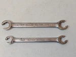 Lot Of 3 New Britain Flare Nut NDF-554 NDF-552 And Combination NDM-50 Usa. Fixed Price $17.09.