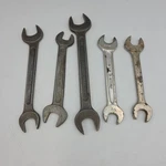 Vintage Wrenches, Westline, Germany, Indestro Open Ended Lot Of 5. Fixed Price $15.99.