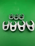 Snap On 207SFRH Flare Nut Crowsfoot Wrench Set 3/8 - 3/4". Fixed Price $105.00.