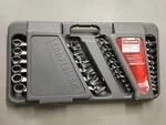 Craftsman Usa 946936 26-PIECE 12 Point Metric Combination Wrench Set With Case. Fixed Price $225.00.