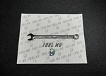 Snap-on Tools Usa New 9/16" 6-POINT Sae Flank Drive Combination Wrench OSH18B. Fixed Price $69.95.