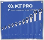 Kt Pro A12101SR 11PC Combination Speed Wrench Set Sae. Fixed Price $160.00.