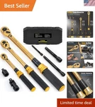 Yiyeie 8-PIECE Click Torque Wrench Set: Precision & Reliability Guaranteed. Fixed Price $109.99.