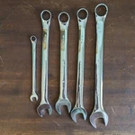 5PC Sk Standard Sae Combination 12 Point Wrenches 7/16 13/16 7/8 Inch 88232. Fixed Price $38.00.