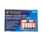 Astro Pneumatic 7870 Piece Impact Socket Set Protective Sleeves Shallow Broach. Fixed Price $47.81.