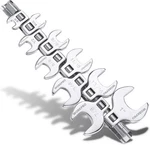 Workpro 3/8" Drive Crowfoot Set, 10-PIECE Sae Open-end Wrenches With Clip. Fixed Price $29.02.