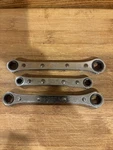 Snap-on Tool Lot 3 Double Box End Ratcheting Wrench R810S R1214S R1214A 12PT 6PT. Fixed Price $25.00.