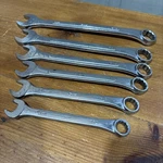 6 Pc Set) Sk Standard Sae Combination 12 Point Wrenches. Fixed Price $39.99.