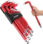 Jumbo Hex Key Wrench Set 13-PIECE Sae 5/64"-3/4" Long Ball End Dura.... Fixed Price $75.50.