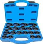 Zktool 3/8 And 1/2 Drive Jumbo Crowfoot Flare Nut Wrench Set, 19PC Blue. Fixed Price $57.99.