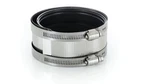 Pasco PNHC-4 No-hub Couplings Inch Silver Stainless Steel For Cast Iron Soil. Fixed Price $15.79.