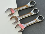 Nos Craftsman Professional Usa 3PC Metric 20MM 21MM 22MM Stubby Wrench Set Lot. Fixed Price $151.99.
