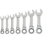 Craftsman Metric Stubby Ratcheting Combination Wrench Set 7 Pc. Fixed Price $46.95.