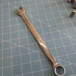 Snap On 11/16" SOEX22 12 Point Sae Flank Drive Plus Open Box End Wrench. Fixed Price $19.96.