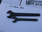 Vintage Din 894 2 Single Open-end Wrench Lot 3/4 , 46MM West Germany. Fixed Price $45.00.