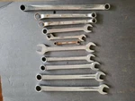 Snap-on-tools And Blue Point Wrenches 11 Pieces. Fixed Price $300.00.