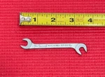 Vintage Herbrand No. 86 Sae 5/16" X 9/32" Mini Ignition Open End Wrench Usa. Fixed Price $9.99.
